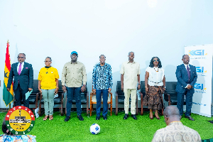 Speaker  Of Parliament Alban Bagbin (M) Launched The 2026 Democracy Cup On March 31, 2026