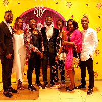 The Sky Girls team at the Silverbird