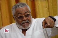 The former president was criticized for politicizing the security issues in Ghana