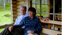 Ghislaine Maxwell is seen with Jeffrey Epstein