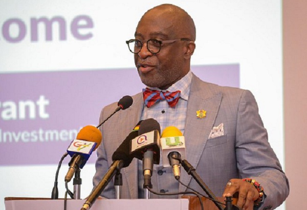 Yofi Grant who heads the Ghana Investment Promotion Centre leads government's drive to attract FDI