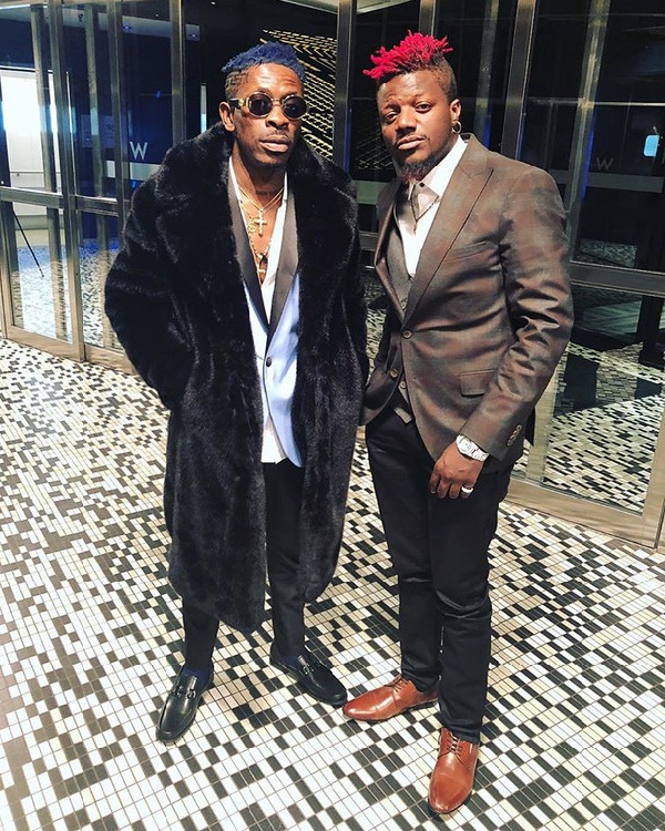 Shatta Wale and Pope Skinny