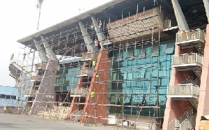 The Accra Sports Stadium is under renovation and will be ready for the Women's AFCON
