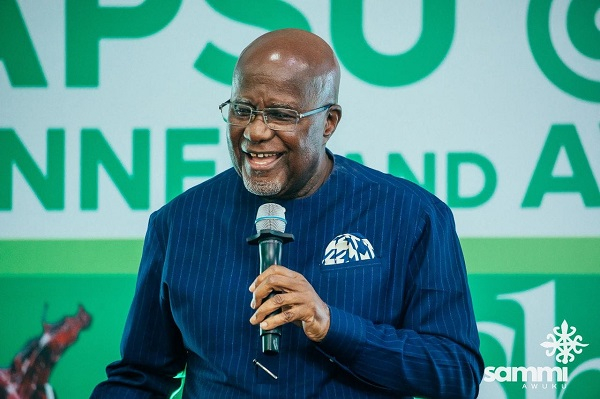 Hackman Owusu Agyemang is the Chairman of the Council of Elders of the NPP