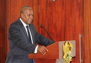 Former President Mahama