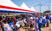 Some NPP supporters present at the event