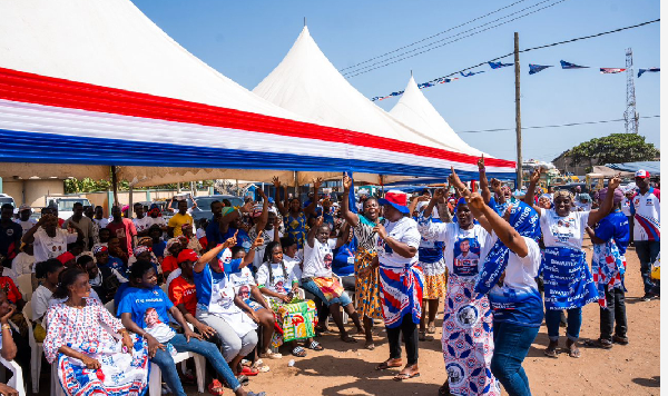 Some NPP supporters present at the event