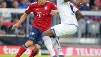 Nuhu Kassim's Hoffenheim conceeded two goals in the last 15minutes to lose the game to Bayern Munich