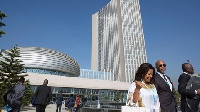 The Chinese built the African Union headquarters, which opened in 2012