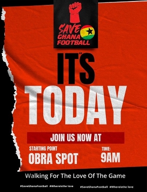 Save Ghana Demo Flier