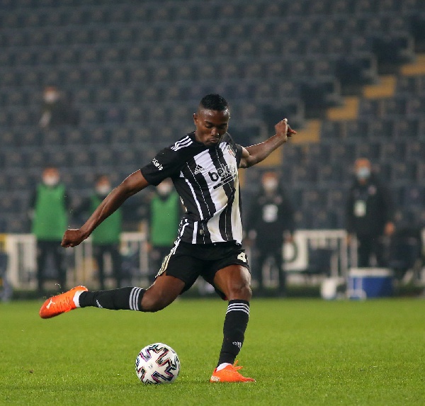 Besiktas ace Bernard Mensah vows to not take penalty again