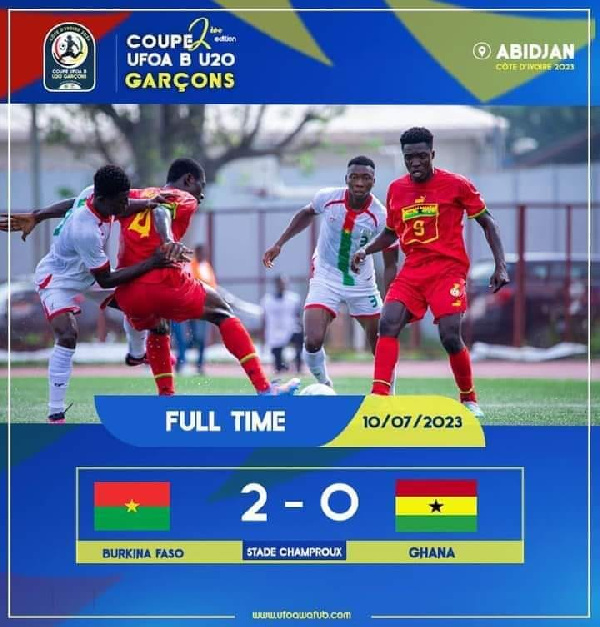 WAFU Zone-B U-20 Cup: Burkina Faso Beat Ghana