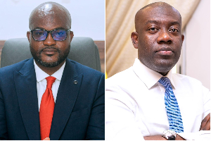 Dzifa Gunu has slammed Oppong Nkrumah (R) for not showing up to defend his claims