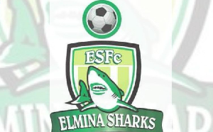 The emblem of Elmina Sharks