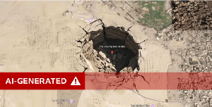 BBC Verify generated this fake image to test Google's new tool