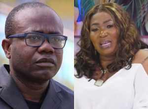 Kwesi Nyantakyi and Grace Ashly