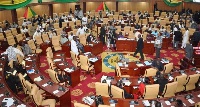 Ghana's parliament house