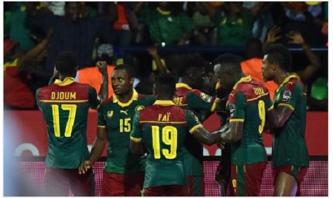The Indomitable Lions beat Ghana 2 -0