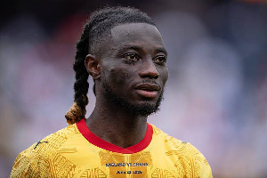 Black Stars left-back Gideon Mensah