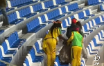 Watch as Senegal fans clean up stadium after draw with DR Congo