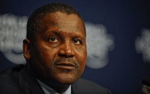 Aliko Dangote at 2011 World Economic Forum in Cape Town, South Africa