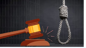 A has been sentenced to death by hanging