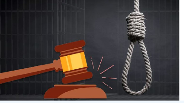 A has been sentenced to death by hanging