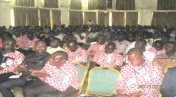 File photo of HASAG members at a conference