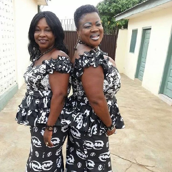 Mercy Asiedu and Kyeiwaa