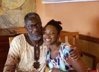 The late Ebony and her father
