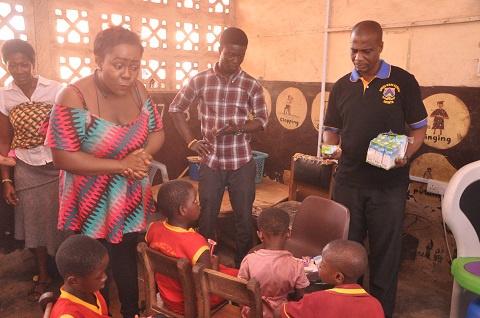 Founder,  Baisiwa Dowuona-Hammond with Jacob Yeboah Presidential Candidate  (Independent).