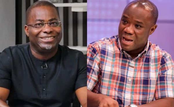 Charles Bissue (L) and Felix Kwakye Ofosu (R)