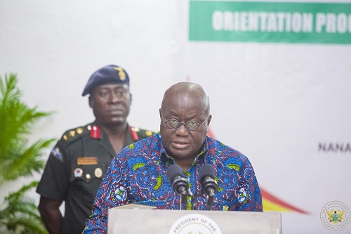 The President of the Republic, Nana Addo Dankwa Akufo-Addo