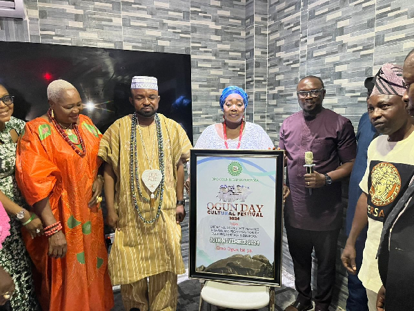 Some Nigerian dignitaries at the event launch on Saturday, September 14