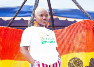 Juliana Gharbin has been awarded the Guinness World Record holder for the largest bead sculpture