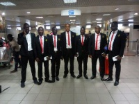 Asante Kotoko left Ghana for Congo early Monday for the second leg of the CAF Cup competition