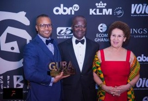 Dr Papa Kwesi Nduom, Founder of Progressive People's Party (Middle) with wife (Right)