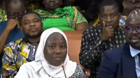 Islamic Girls Senior High School headmistress, Safia Salifu during the sitting