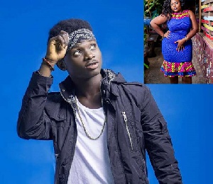 Eugene Marfo well known as Kuami Eugene says A.J Sarpong (Top right) is his celebrity crush