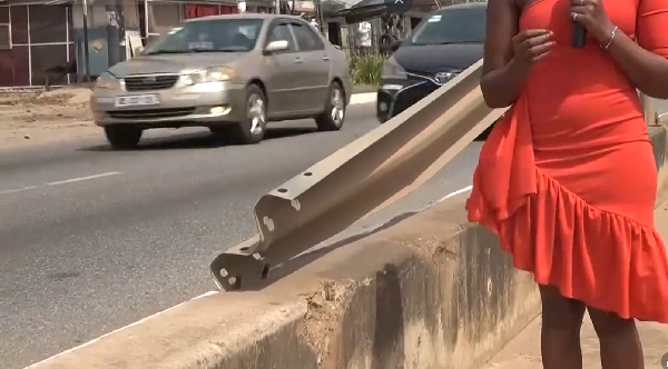 Motorists and pedestrians expresses concern over deplorable state of road guards in Accra