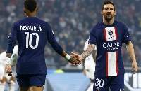Messi and Neymar scored for PSG