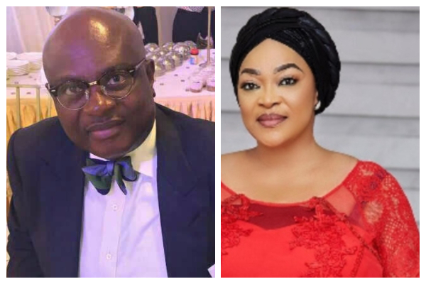 Former Kumasi Mayor, Kojo Bonsu and actress Kalsoum Sinare