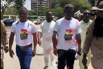 Watch as Agya Koo hits Accra streets to promote new political party