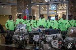 Black Galaxies arrive in South Africa ahead of Bafana Bafana friendly Black Galaxies arrive in South Africa ahead of Bafana Bafana friendly