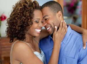 Happy Black Couple