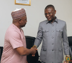 Abedi Pele (L) and Kofi Adams (R)