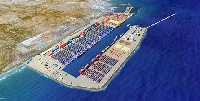 A file photo of a port