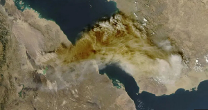 The Hayli Gubbi volcano in Ethiopia sent an ash column thousands of feet into the atmosphere.