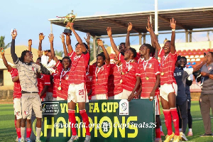 WAFA SC beat NADM SC 2-0 on Sunday, 29 June 2025 to win the 2024/25 Volta Region FA Cup