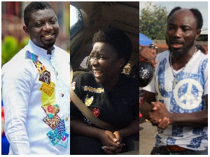 Bill Asamoah, Maame Serwaa and Big Akwes